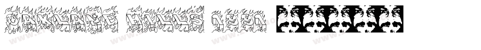 Oakland Hills 1991字体转换